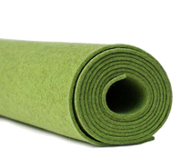 Feutres acoustiques modernes écologiques en fibre de polyester de 2 mm d'épaisseur, insonorisants, largeur 1 m, pour la décoration d'entrepôts et d'hôtels