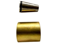 Ancres à coin métalliques M15 de 1 m, haute résistance, zinguées, à trou unique, pour projets de ponts/construction, fixation filetée