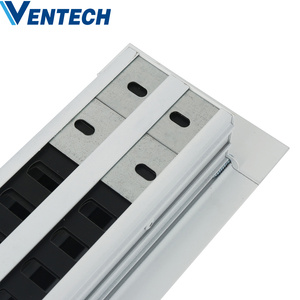 Ventech Hvac Nhôm Xả Thông Gió Không Khí Trần Khuếch Tán Không Khí Cung <span class=keywords><strong>C</strong></span>ấp Tuyến Tính Khe <span class=keywords><strong>C</strong></span>ắm Khuếch Tán Với Hội nghị Thông Gió Hộp - Product Image 5