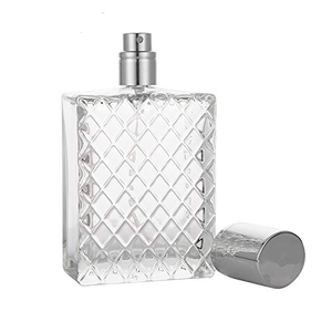 Wholesale 30ml Luxury Square Glass Perfume Bottle with Spray Cap Hot Stamping for Skin Care <b>Face</b> Cream Cosmetic Use Pump Sprayer - Product Image 1
