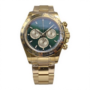 Reloj de Alta Calidad, Resistente al Agua, 40 mm, Fábrica ARF, Acero 904L, Movimiento 4131, Cronógrafo, Dorado, de Buceo - Product Image 1