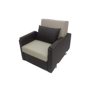 Sofá Cama Individual Convertible Moderno, Plegable, Portátil, Lavable, con Tapicería Suave, para Uso Hospitalario, para Pacientes y Familiares - Product Image 4