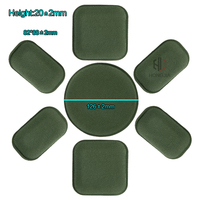 ACH AF Casque Tactique Confort Amovible Remplacement De Protection Mémoire Complète Absorption Des Chocs Éponge Coussin En Mousse Rembourrage Coussinets