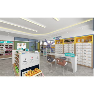 Exhibidor Comercial Seccional Personalizado LUX con Materiales de Metal/Madera/Vidrio/Acrílico/Piedra para Interiores de Tiendas Minoristas - Product Image 3
