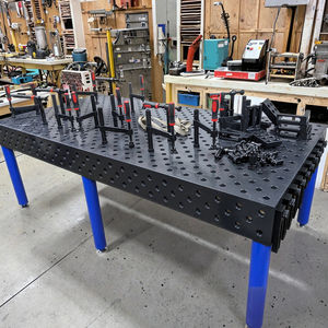 <span class=keywords><strong>Table</strong></span> <span class=keywords><strong>de</strong></span> soudage en acier <span class=keywords><strong>de</strong></span> fabrication professionnelle D16/D28 vente d'usine luminaire <span class=keywords><strong>de</strong></span> <span class=keywords><strong>Table</strong></span> en fonte certifié CE pour une utilisation à souder utilisée - Product Image 1