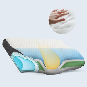 Oreiller de sommeil en mousse à mémoire de forme profilé SUREWALHOME pour soulager les douleurs cervicales, oreiller de soutien du cou pour dormeurs sur le côté, le dos et le ventre - Product Image 3