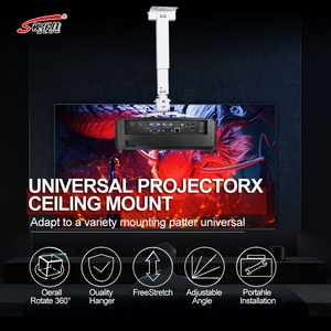 SLJ <span class=keywords><strong>projecteur</strong></span> cintre universel 360 degrés <span class=keywords><strong>projecteur</strong></span> montage plafond <span class=keywords><strong>support</strong></span> <span class=keywords><strong>mural</strong></span> pour accessoires de <span class=keywords><strong>projecteur</strong></span> - Product Image 2