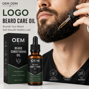 Huile à <span class=keywords><strong>Barbe</strong></span> en Gros à l'Argan et Jojoba, Hydratante, Fortifiante, Lissante, Parfum Bois <span class=keywords><strong>de</strong></span> Santal, Qualité Barbier, 30ml - Product Image 1