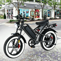 2025 entrepôt expédition 24 heures 750W gros pneu vélo cargo électrique cadre en acier 45KM gamme 750W vélo de montagne électrique de ville