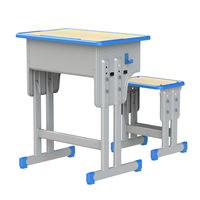 Ensemble de bureau et chaise pour étudiant moderne de qualité supérieure avec table d'étude en bois confortable et durable pour l'école et le bureau à domicile