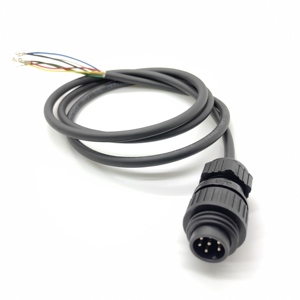 M15 Industriële 2/3-pins circulaire connector met soldeerbare aansluiting, IP67 waterdicht, inclusief kabel - Product Image 5
