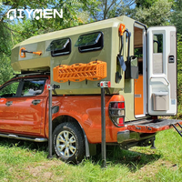Caisse de camping coulissante Howo 4x4 pour pick-up, type caravane, avec structure robuste