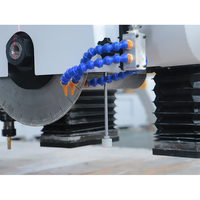 Routeur CNC 5 axes, scie à pont en pierre, machine de découpe de carreaux, de marbre et de quartz à 45-90 degrés pour salle de bain