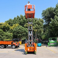 Plateforme élévatrice à ciseaux électrique sur chenilles de 10,3 m GS0810TL avec châssis étendu et plateforme de 900 mm pour la construction et la maintenance des installations