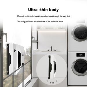 2025 nueva llegada Dual Water Spray limpiador de ventanas robótico limpieza automática de vidrio con Motor sin escobillas <span class=keywords><strong>Robot</strong></span> de limpieza de vidrio - Product Image 4