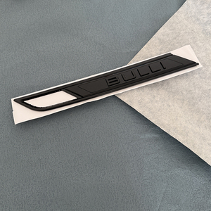 Nouvel emblème de porte ABS <span class=keywords><strong>BULLI</strong></span> noir brillant pour accessoires de style automobile Multivan - Product Image 6