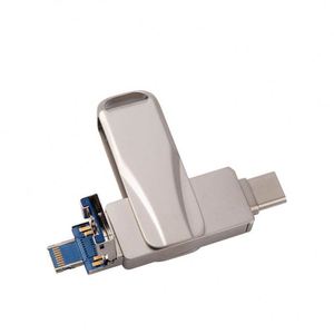 Portable <b>3</b> in 1 OTG <b>Usb</b> Flash Drive Stick Customized High Speed Memorias <b>Usb</b> Pendrive for Phone - Product Image 1