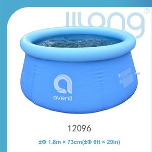 <span class=keywords><strong>Piscina</strong></span> Inflable <span class=keywords><strong>Circular</strong></span> de PVC para Niños, <span class=keywords><strong>Piscina</strong></span> Plegable de Malla para Exteriores - Product Image 2