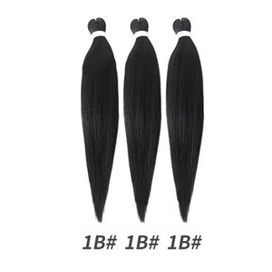 3X Easy Braid Hair EZ Braid ผมถักสังเคราะห์ทนไฟแบบยืดก่อนการใช้งานสำหรับจัดแต่งทรงผม - Product Image 6
