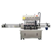 Machine de bouchage automatique à grande vitesse Zhongjie, de qualité alimentaire, en acier inoxydable 304, pour les contenants en plastique, en papier et en conserve, haute efficacité
