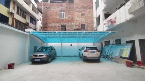 Moderno Carport Inclinato <span class=keywords><strong>a</strong></span> <span class=keywords><strong>Sbalzo</strong></span> in Alluminio <span class=keywords><strong>per</strong></span> Esterni, <span class=keywords><strong>Tettoia</strong></span> Resistente in Policarbonato Antiruggine <span class=keywords><strong>per</strong></span> Parcheggio Multipla <span class=keywords><strong>Auto</strong></span> - Product Image 4