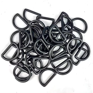 Fivela de Anel em D de Plástico 15-38mm Conector de Alça de Bolsa Clipes Coloridos para Decoração de Bolsa Gancho para Acessórios de Bagagem - Product Image 6