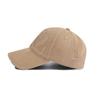 Casquette de baseball 6 panneaux en coton effet vieilli, fabriquée BSCI pour les grossistes, style vintage, service OEM, prix compétitif