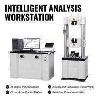 Máquina de Ensayo de Tracción Universal Hidráulica de Doble Columna, Probador de Tracción, Compresión y Flexión de Varillas Metálicas