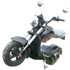 गर्म बिक्री बिजली की मोटर साइकिल 1500W वयस्क इलेक्ट्रिक स्कूटर के साथ 10 इंच टायर और शक्ति हटाने योग्य बैटरी 60v-20ah