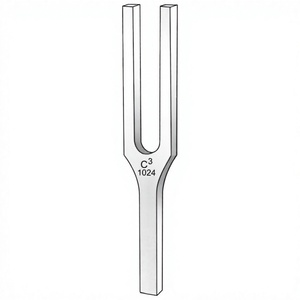   ส้อมเสียงแหลม C3 1024 เฮิรตซ์ เครื่องมือวินิจฉัยทางการแพทย์สำหรับการทดสอบความถี่เสียงที่แม่นยำ การประเมินการได้ยิน และการใช้งานในคลินิก - Product Image 1