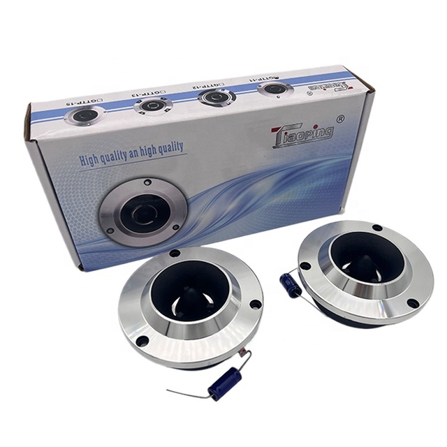 In Stock High Quality 4 Inch Car Audiot Tweeter Speaker 4 Ohm Aluminum Panel Bullet Treble Super Car Tweeter Speaker