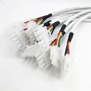 High Current Harness 4 Pin Control Box Power Terminal Wire 4 Holes 63080 6.3mm Male And Female Pair Plug Wire