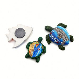Imán de Recuerdo de Santorini con Diseño Personalizable, Adorno de Resina 3D de Casa Griega para Refrigerador - Product Image 6