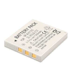 Batería NP-40 F.NP-40 Klic-7005 <span class=keywords><strong>D</strong></span>-Li8 SLB-0737 S004 de 1400 mAh para Cámaras Fujifilm F402 F455 F460 F470 F480 F601 F610 F650 - Product Image 3