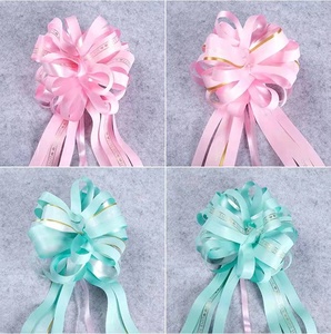 ตกแต่งดอกไม้ริบบิ้นแบบดึงสำหรับงานแต่งงานช่อดอกไม้ริบบิ้นผมรักคุณ - Product Image 6