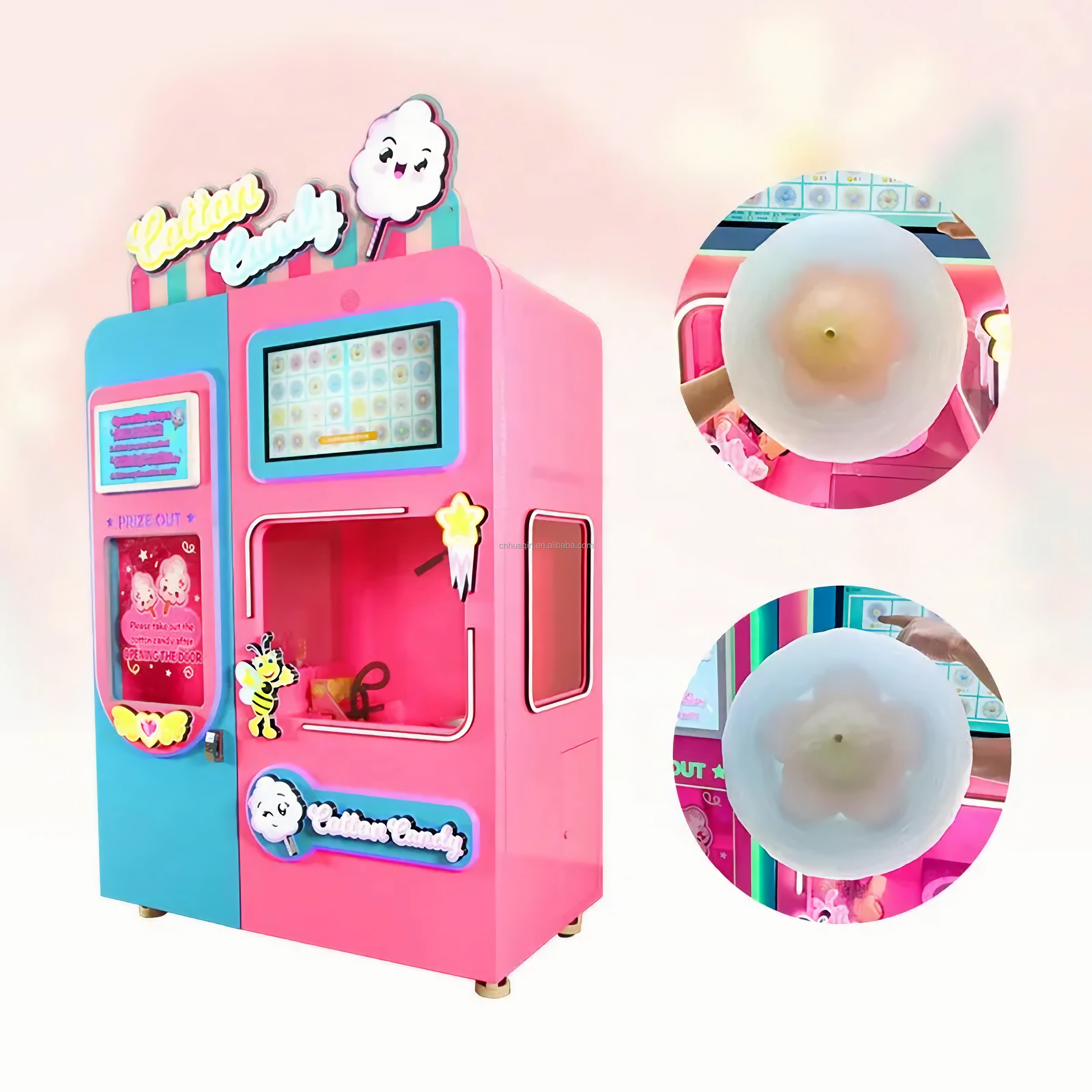 綿菓子自動販売機新モデル自動商用スマート綿菓子| Alibaba.com
