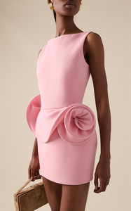 A10480 Migugarment 2025 Summer Fashion 3D <strong>Floral</strong> Embellishments Sexy Bodycon Sleeveless Backless Mini <strong>Dress</strong> <strong>Cocktail</strong> Party <strong>Dress</strong> - Product Image 5