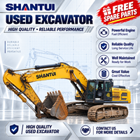 Excavator Hidrolik Shantui SE600H-10W 55 Ton Bekas, Termasuk Suku Cadang Gratis untuk Pekerjaan Pemuatan Beban Atas dan Batuan Berat di Tambang Terbuka
