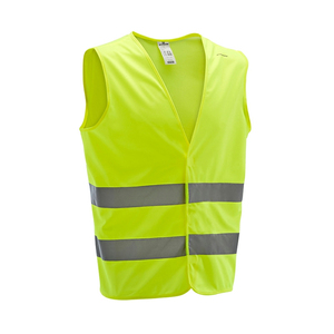 Chaleco reflectante de seguridad de alta visibilidad y bajo precio de buena calidad, chaleco de seguridad de venta directa de fábrica, impresión gratuita personalizable - Product Image 6