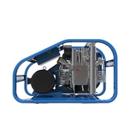 200L/MIN Taux de charge haute pression 4500psi pompe scba compresseur de plongée sous-marine à vendre