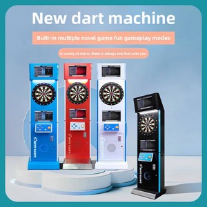 Machine de fléchettes électronique à pièces, jeu de fléchettes à pointe souple LED pour bar, club, centre de divertissement, salle de jeux - Product Image 6