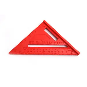 Carpenters Measuring Tools 7inch ABS Triangular Scale Ruler Angle Ruler Speed Rafter Square
