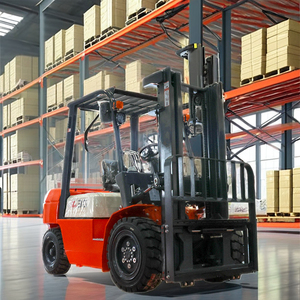 Großer Container <span class=keywords><strong>3</strong></span> Tonnen Diesel <span class=keywords><strong>CE</strong></span> EMC Zertifizierter Vierrad-RWD-Antrieb Elektrischer Gabelstapler mit LED-Licht Elektrischer Gabelstapler - Product Image 6