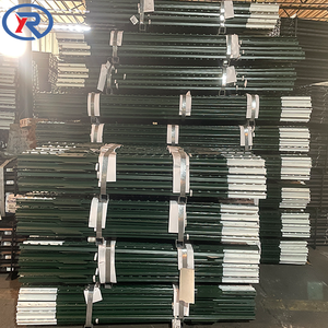 Poste en T de 7 pies con púas, de alta resistencia, anti-doblez, con púas uniformes, para demarcación de líneas de carreteras y propiedades, certificado CE - Product Image 3