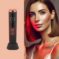 Appareil de lifting du visage et du cou, tête en verre cristal, anti-rides, raffermissant la peau, masseur anti-âge, machine de lifting du visage, utilisation à domicile