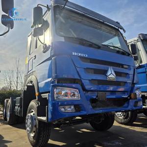<span class=keywords><strong>Camiones</strong></span> Tractores HOWO 6X4 Usados, Sinotruk, Volante a la Izquierda/Derecha, Transporte <span class=keywords><strong>de</strong></span> Larga Distancia, 371, 380, 400 HP, Camión Tractor <span class=keywords><strong>para</strong></span> Remolcar - Product Image 1