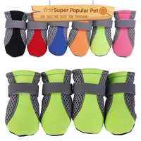 Chaussures pour petits chiens en maille respirante, semelle souple antidérapante, bottines pour animaux de compagnie, Zapatos Para Perros Pequenos