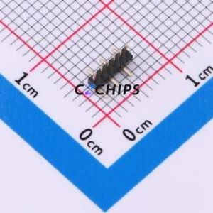 BX-PZ1.0-1-6PWZ Pin Header SMD,P=1mm Connector ( Pin Structure: 1x6P )( Pitch: 1mm )( Round Pin / Square Pin: Pin Header ) - Product Image 1