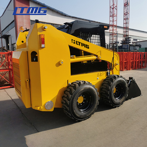 2024 LTMG Engin de terrassement CE Epa Engine Diesel <span class=keywords><strong>Mini</strong></span> 500kg 700kg 950kg Chargeuse compacte sur roues avec <span class=keywords><strong>scie</strong></span> à roues - Product Image 3