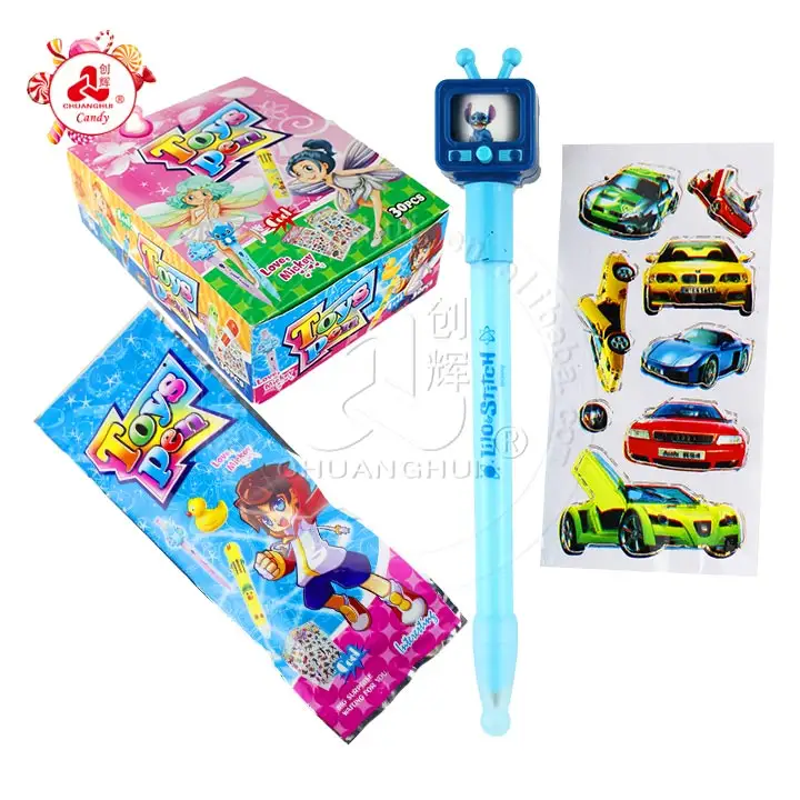Various Toys Pen with sticker in surprise bag